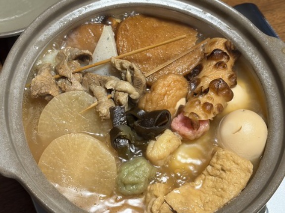 おでんは沢山作ると美味しい