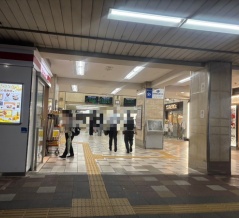 ついさっき。きょう10/5(月)19時ごろ。沼津駅南口のようす。沼津も朝晩は、涼しくなってきましたよっと。(沼津市大手町)