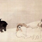 【癒やし】250年前の江戸の絵師が描いた子犬、令和でも通用する可愛さ