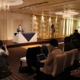 『筒香嘉智の生真面目な記者会見』の画像