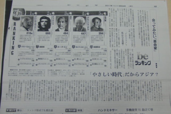明日死ぬと思って生き 永遠に生きると思って学ぶ 16年11月