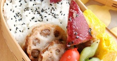 れんこんのはさみ揚げ弁当【蟹】
