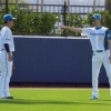 日ハム森本コーチ「現時点でレギュラーは松本剛だけ。五十幡も江越もまだまだ。清宮がよくなかったら万波の一塁もある」