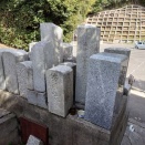 9034　三浦啓之助墓(松山市祝谷東町442・道後鷺谷墓地)