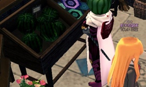 バナレンの雑貨屋のスイカとスイカ帽子