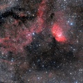 はくちょう座　Sh2-101(チューリップ星雲)