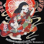 メンズ和柄半袖Tシャツ／ねこまた