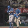 【悲報】日ハム今川、右手首付近に投球が直撃し途中交代