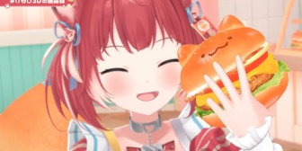 【CR】かるび3Dお披露目、実況感想まとめ『わざわざもぐもぐ顔作ってあって草』『クソデカでぶかるびおって草』『これはアニソン歌手かるび』【スクショ沢山】