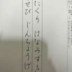 考えるペン習字