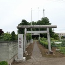 川越市 笠幡 鏡神社 その1