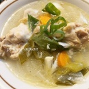 父の言葉にホロリ＆手羽元の参鶏湯風