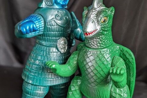 マルサン復刻 大魔神 緑/ソフビ