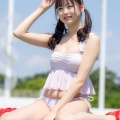 【画像】女さん、お腹が出てるのにグラビアしてしまうｗｗｗ