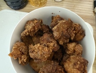 唐揚げ作った