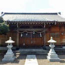 鎌倉時代の弘安3年(1280年)に勧請 安産祈願　八坂神社　(静岡県焼津市大覚寺1-9-1)