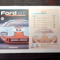 作る　「月間シリーズ　デアゴスティーニ　フォードGT40　1/8　PACK20」