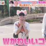 『[ノイミー] 櫻井もも出演、8/18放送『ラヴィット！』スノだてさく夏の東京ディズニーリゾート紹介①！実況まとめ』の画像