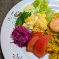 夏にぴったり炊飯器ｄｅワンプレート☆スパイス香るカレーエビピラフ♪☆♪☆♪