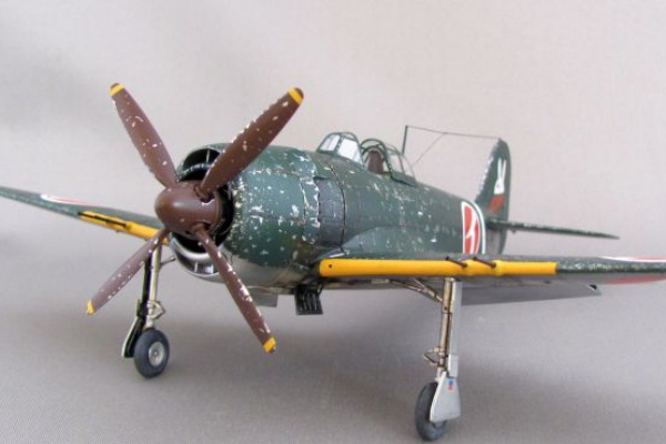 腹ペコ山男の模型blog - ハセガワ1/48紫電改製作記