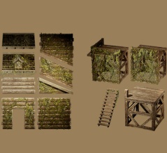 再生した避難所キット、再生した避難所ポーチ