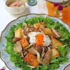 野菜がもりもり食べられる♪厚揚げときのこの秋サラダ！連載