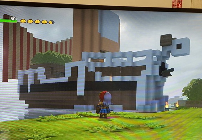 【ドラクエビルダーズ】某海賊団、メリー号【DQB】