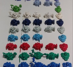 所持確認日記 ガン消し 逆襲のシャア レアカラー ベストセレクション ニューガンダム SDガンダム