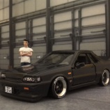 『トミカ18話 日産スカイライン (R31型 GTS-R)』の画像