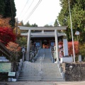 奥多摩の御岳山、紅葉の御嶽神社