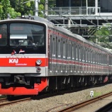 『205系武蔵野線M34+29編成&南武線ナハ3+36編成暫定10連化』の画像