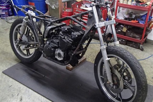 xj400 燃料タンク XJ400 タンク 黒×橙 前期ライン /ブラックXJ400D XJ400E XJ400Z