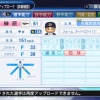 榊原 翼（オリックス）＜パワプロ2018 パワナンバー＞