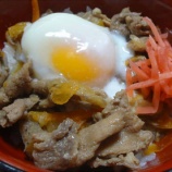 『豚丼に人参を混ぜてみた』の画像