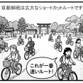 京都御苑の自転車道の正体