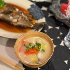 週末のだんたさまごさん　「春告魚」のメバルの煮付けの夜ごはん