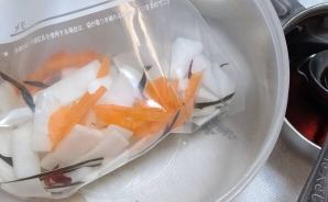 大根でつくる「ハリハリ漬け」