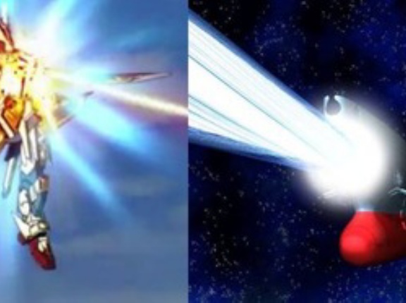 ※「ヤタノカガミ」でギリギリ跳ね返せそうなロボアニメのビーム攻撃は？