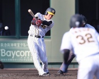 阪神ドラ4遠藤 練習試合成績 .318(22-7) OPS.757