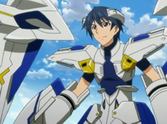 コイツはISに登場する白式という機体