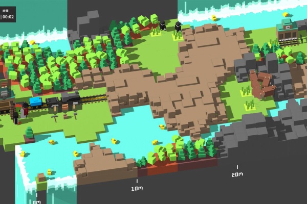 Unrailed を宇宙ステージまでクリア 今日も何処かで世界を救う