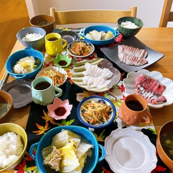 単身赴任夫からたくさん届いたもの