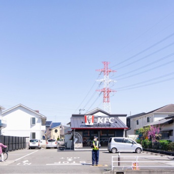 国道467号線ぞい長後につくってたケンタッキーがオープンしてる