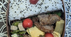 さくらんぼで～夫のお弁当291