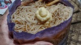 ワイの夕食の流水麺（※画像あり）