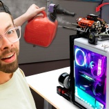 『ガスの力で動くゲーミングPC作ってみた』の画像