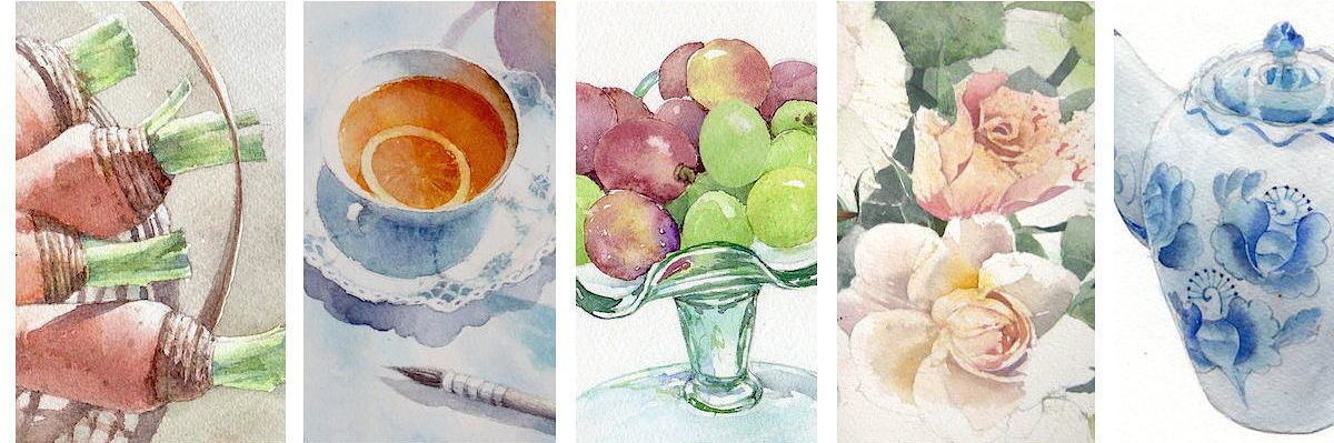 水彩画harmonyno.10 F8