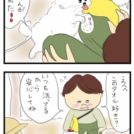 山で知り合ったワンちゃんたち