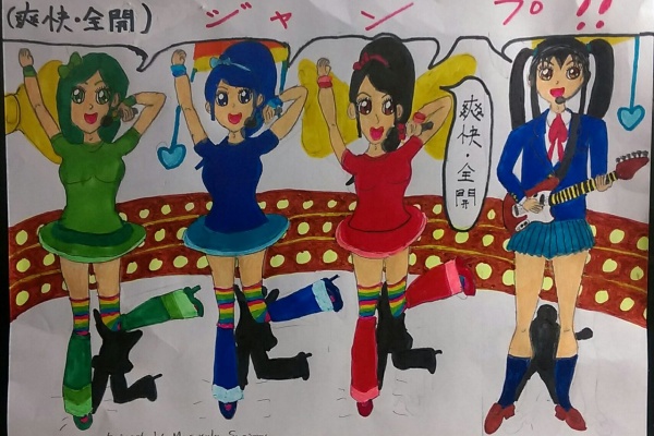 ちょっと変わったかがりびのイラスト チームしゃちほこ 4