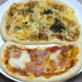 有り物で作るピザ